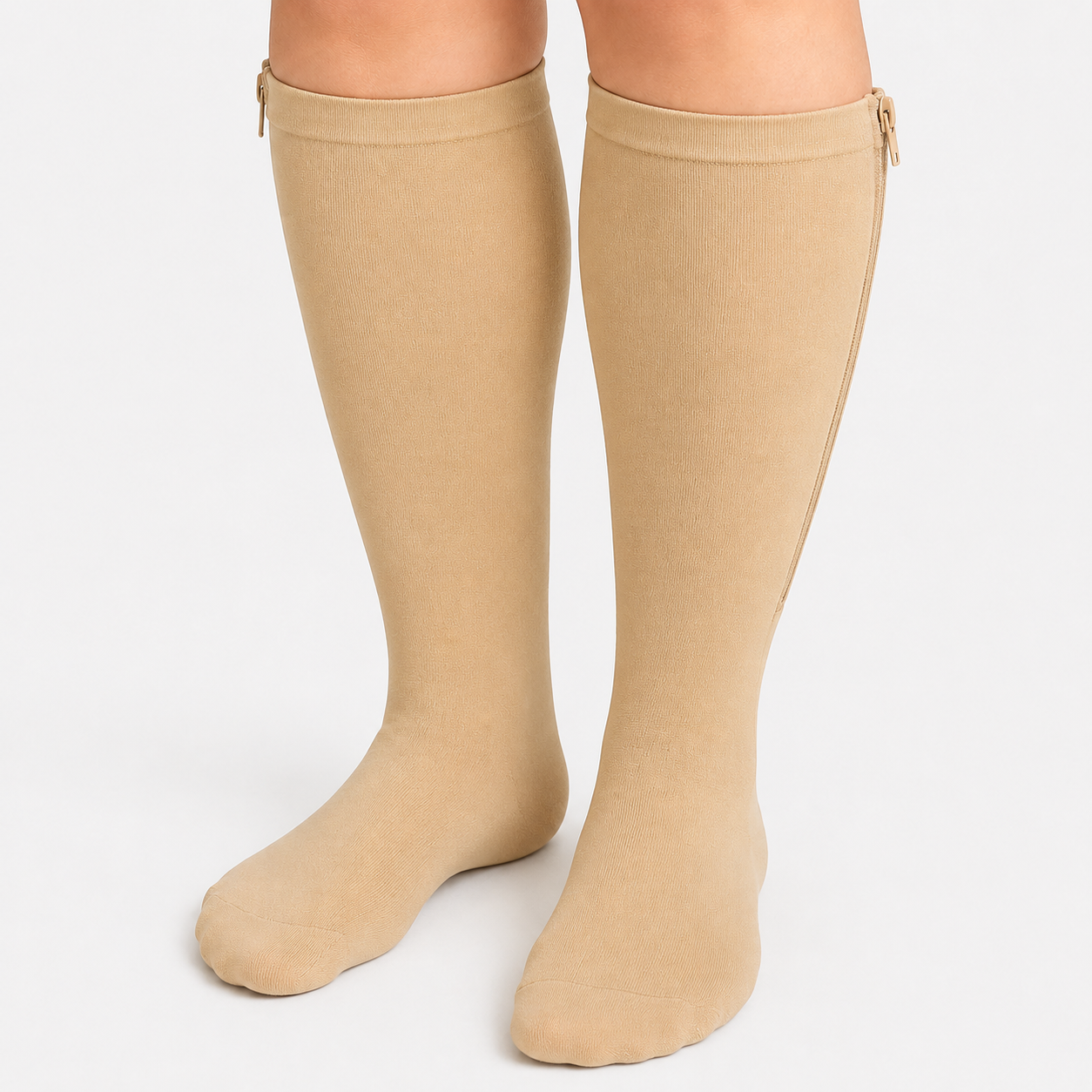 ZippFlow™ compressiekousen met zijrits