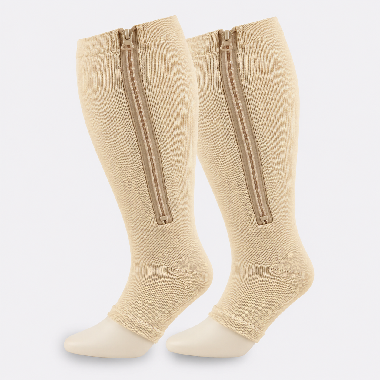 ZippFlow™ compressiekousen met zijrits